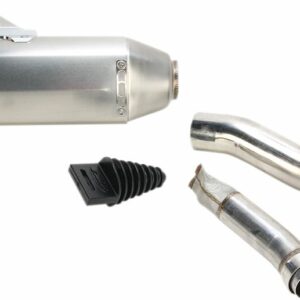 FMF FACTORY 4.1 RCT SLIP-ON MUFFLER S/S ALUMINUM & CARBON NATURAL KAWASAKI - Image 2