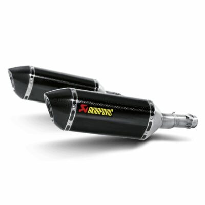 AKRAPOVIC REPLACEMENT MUFFLER CARBON LEFT