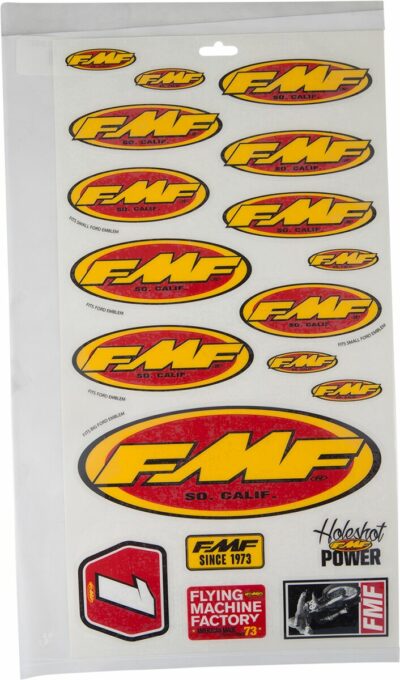 FMF FMF ASSORTED STICKER SHEET