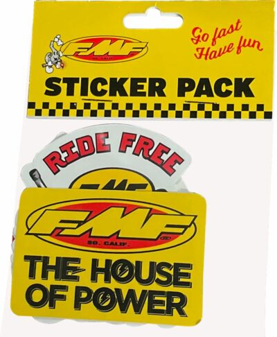 FMF DECAL STICKER PACK GO FAST HAVE FUN - Image 2