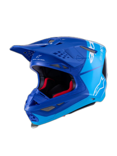 Alpinestars HELMET S-M10 FLOOD BLUE/BLK-CARB