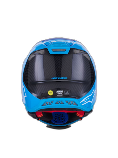Alpinestars HELMET S-M10 FLOOD BLUE/BLK-CARB - Image 2