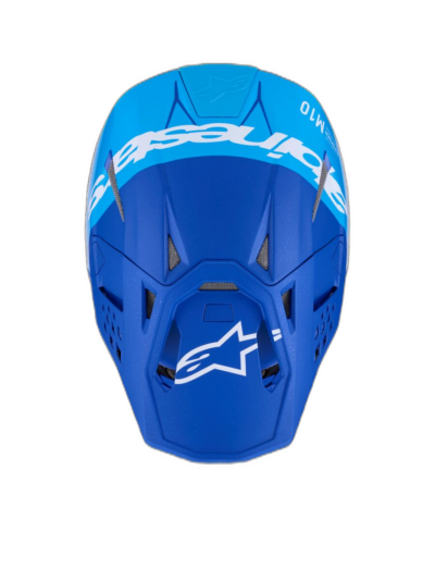 Alpinestars HELMET S-M10 FLOOD BLUE/BLK-CARB - Image 3