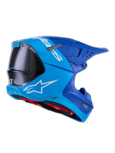 Alpinestars HELMET S-M10 FLOOD BLUE/BLK-CARB - Image 5