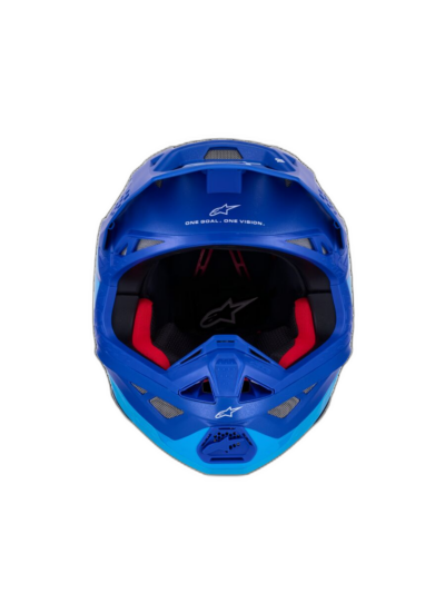 Alpinestars HELMET S-M10 FLOOD BLUE/BLK-CARB - Image 6