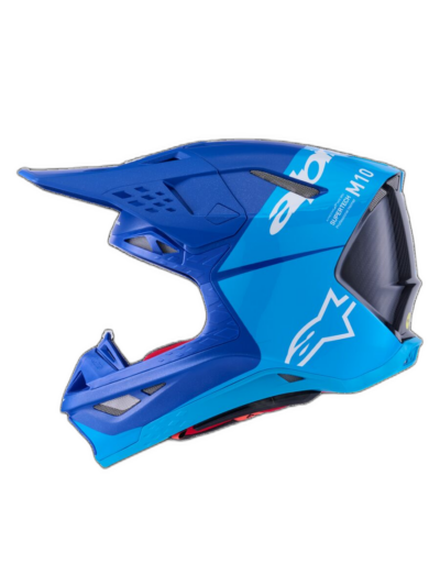 Alpinestars HELMET S-M10 FLOOD BLUE/BLK-CARB - Image 7