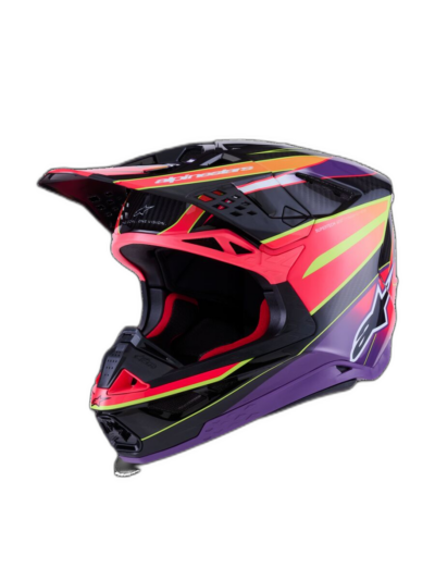 Alpinestars HELMET S-M10 ERA PINK/VIO/YL