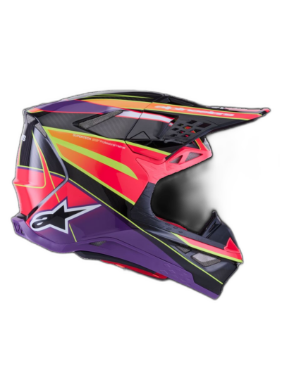 Alpinestars HELMET S-M10 ERA PINK/VIO/YL - Image 5