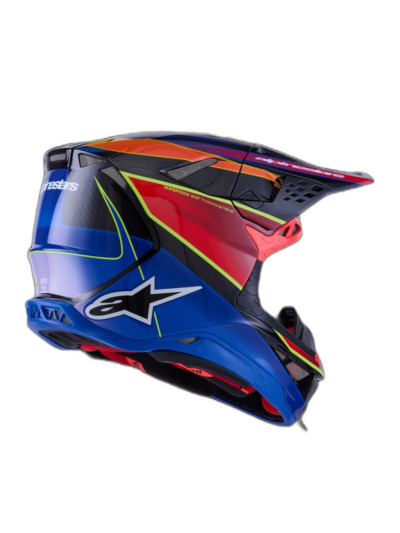 Alpinestars HELMET S-M10 ERA BLUE/RED/YL - Image 3