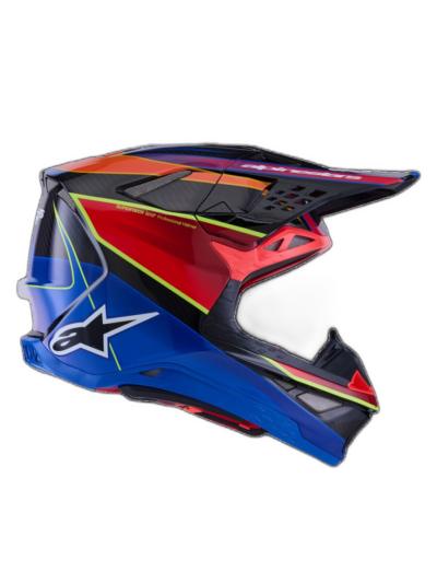 Alpinestars HELMET S-M10 ERA BLUE/RED/YL - Image 5