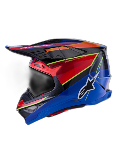 Alpinestars HELMET S-M10 ERA BLUE/RED/YL - Image 7