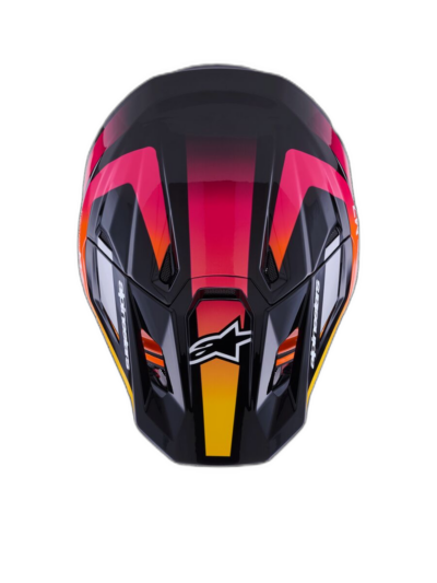 Alpinestars HELMET 7 RISE BLK/YL/PINK - Image 5