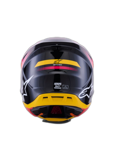 Alpinestars HELMET 7 RISE BLK/YL/PINK - Image 6