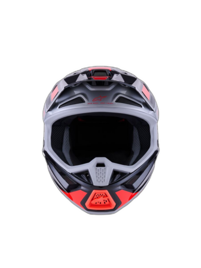 Alpinestars HELMET 7 RISE BLK/RD/SILV - Image 3