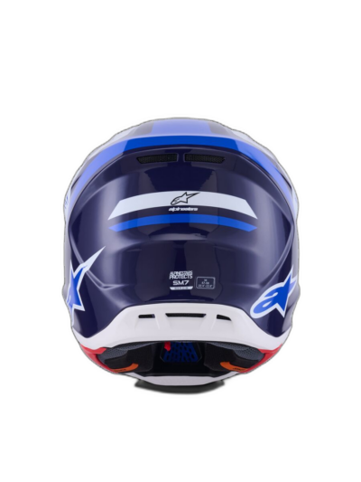 Alpinestars HELMET 7 RISE BLUE/WHITE - Image 5