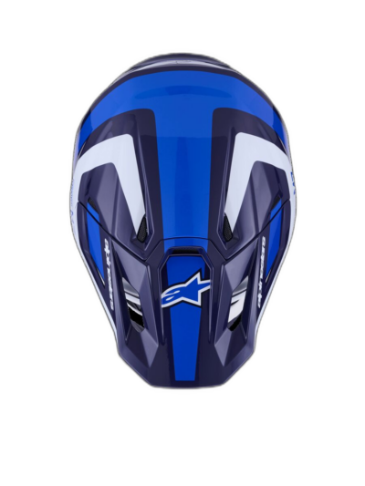 Alpinestars HELMET 7 RISE BLUE/WHITE - Image 6