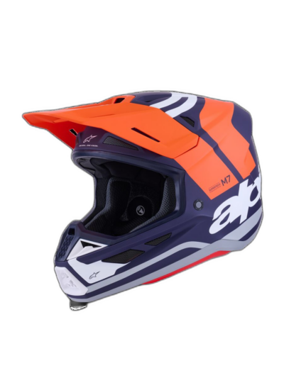 Alpinestars HELMET 7 CORE ORAN/BLUE