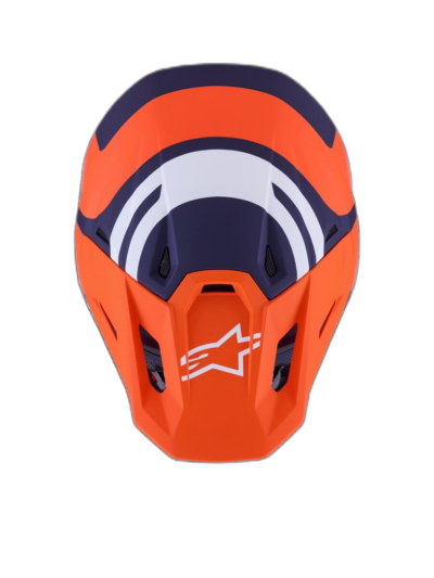 Alpinestars HELMET 7 CORE ORAN/BLUE - Image 6