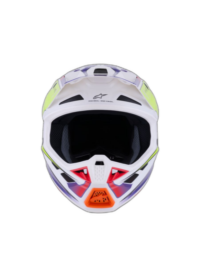 Alpinestars HELMET 7 FUSE WHT/YL/PU - Image 2