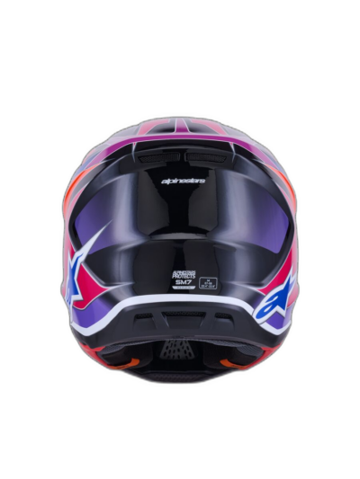 Alpinestars HELMET 7 FUSE BLU/PU/PINK - Image 2