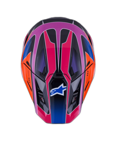 Alpinestars HELMET 7 FUSE BLU/PU/PINK - Image 4