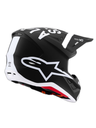 Alpinestars HELMET 7 DASHER BLK/WHT - Image 2