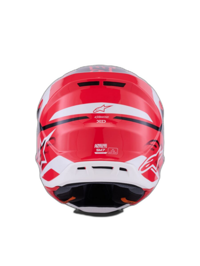 Alpinestars HELMET 7 DEED RED/BLK/WH - Image 2