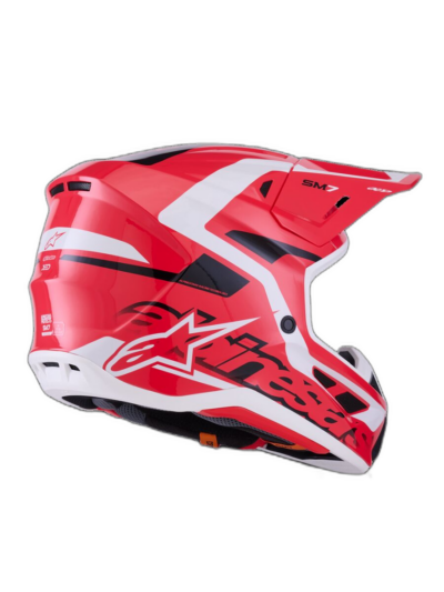 Alpinestars HELMET 7 DEED RED/BLK/WH - Image 3