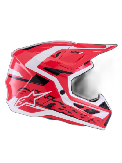 Alpinestars HELMET 7 DEED RED/BLK/WH - Image 6
