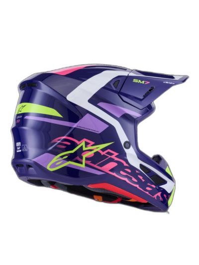 Alpinestars HELMET 7 DEED PURPLE/PINK - Image 4