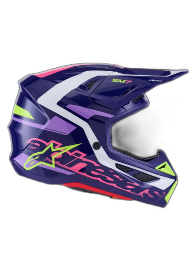 Alpinestars HELMET 7 DEED PURPLE/PINK - Image 7