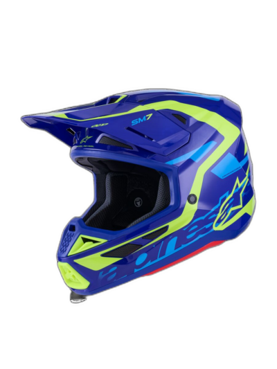 Alpinestars HELMET 7 DEED BLUE/YEL