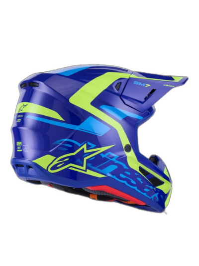 Alpinestars HELMET 7 DEED BLUE/YEL - Image 5