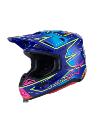 Alpinestars HELMET 7 CAST BLU/YL/PINK