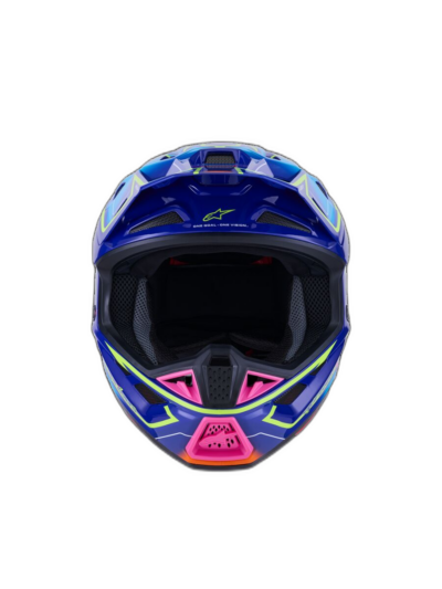 Alpinestars HELMET 7 CAST BLU/YL/PINK - Image 2