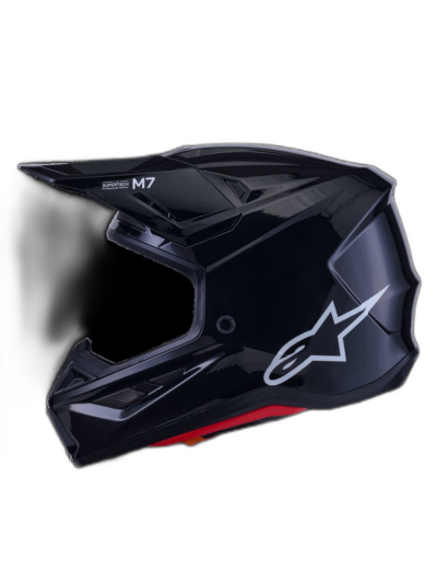 Alpinestars HELMET 7 BLACK-GLOSS - Image 6