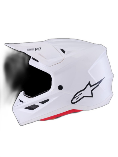 Alpinestars HELMET 7 WHITE-GLOSS - Image 4