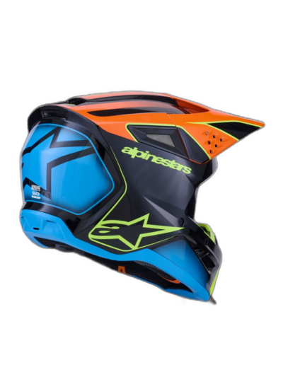 Alpinestars HELMET 3 FRAY BLK/OR/YL - Image 5