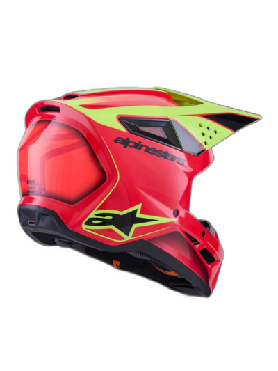 Alpinestars HELMET 3 FRAY RED/YL/BLK - Image 2
