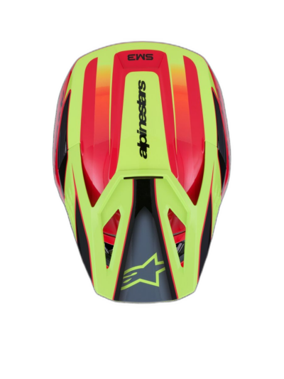 Alpinestars HELMET 3 FRAY RED/YL/BLK - Image 6