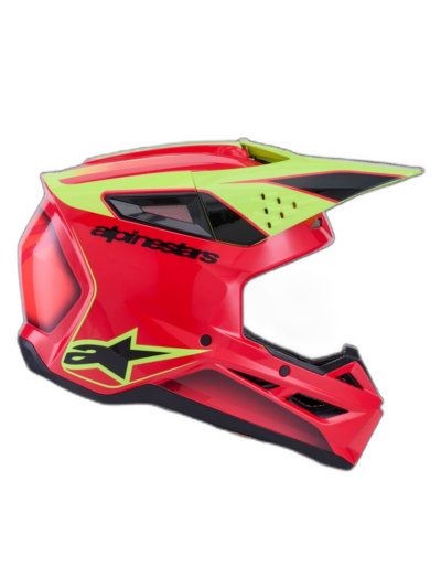 Alpinestars HELMET 3 FRAY RED/YL/BLK - Image 7