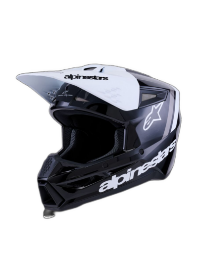 Alpinestars HELMET 3 RADIUM BLK/WH/GY