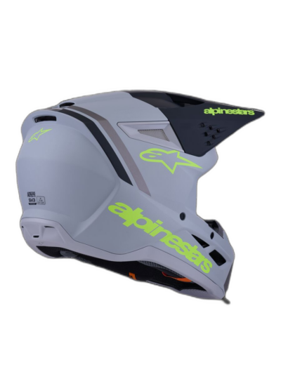 Alpinestars HELMET 3 RADIUM GRAY/BLK/YL - Image 2