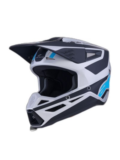 Alpinestars HELMET 3 HEAT SILV/BL/BLK