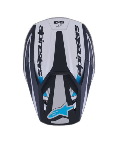 Alpinestars HELMET 3 HEAT SILV/BL/BLK - Image 3