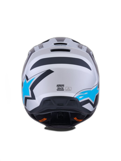 Alpinestars HELMET 3 HEAT SILV/BL/BLK - Image 6