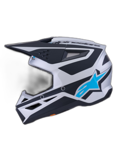 Alpinestars HELMET 3 HEAT SILV/BL/BLK - Image 7