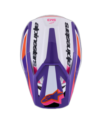 Alpinestars HELMET 3 HEAT WHT/PU/PINK - Image 7