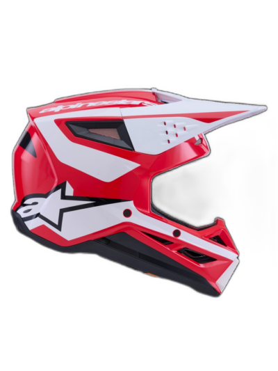 Alpinestars HELMET 3 HEAT RED/WH/BLK - Image 3