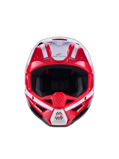 Alpinestars HELMET 3 HEAT RED/WH/BLK - Image 5